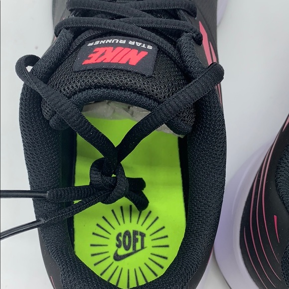 NIKE STAR RUNNER (GS) black/metallic-silver - Picture 10 of 16